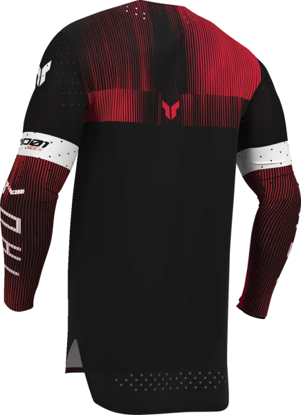 Sportmode Vanish Jersey roșu-negru, 3, nordicamoto.ro