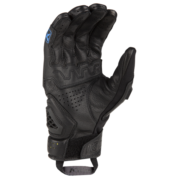 Manusi Moto Klim Baja S4 Black - Kinetik Blue-3