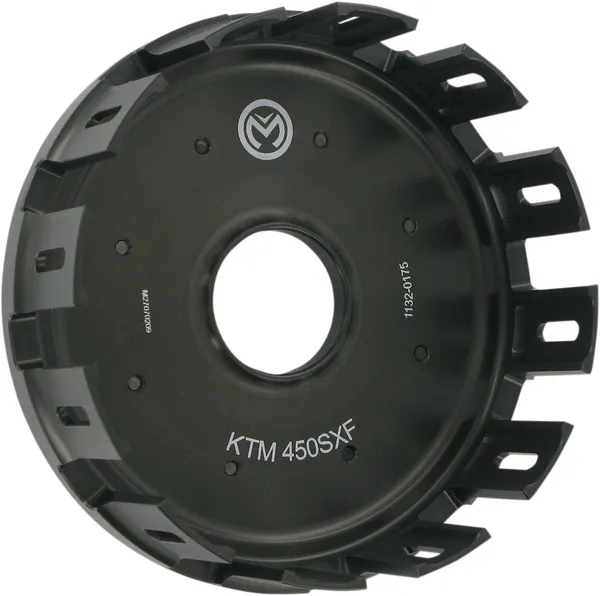 MOOSE RACING Billet Clutch Basket Anodized 