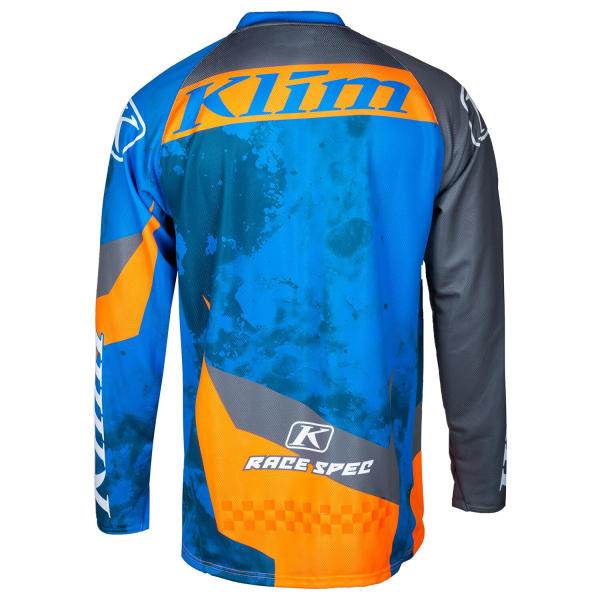 Tricou Snowmobil Klim Revolt Black - Fiery Red-7