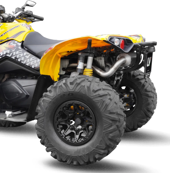 Tobă de eșapament LeoVince LV One Evo Slip-On pentru Can-Am Renegade 1000 G2 G3 2012-2024, 2, nordicamoto.ro