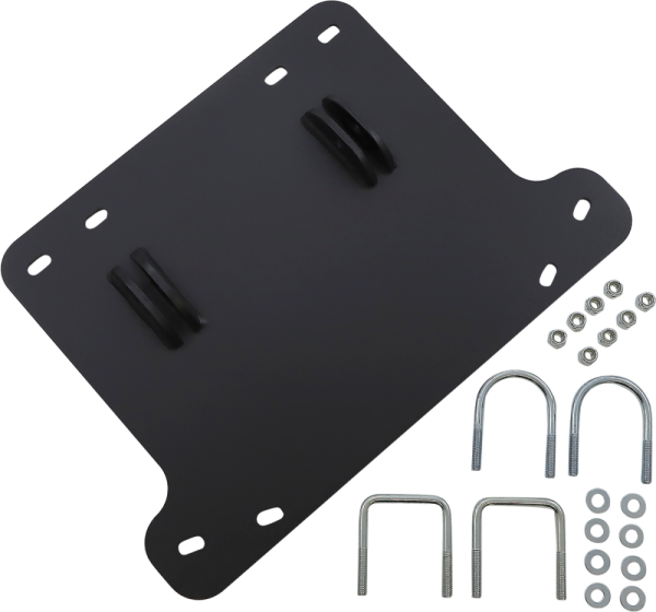 Plug pentru ATV cu montare inferioară, negru mat, 1, nordicamoto.ro
