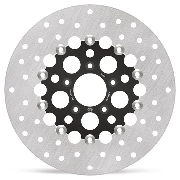 Custom Series Floating Rotor Black, Silver, Stainless Steel-0