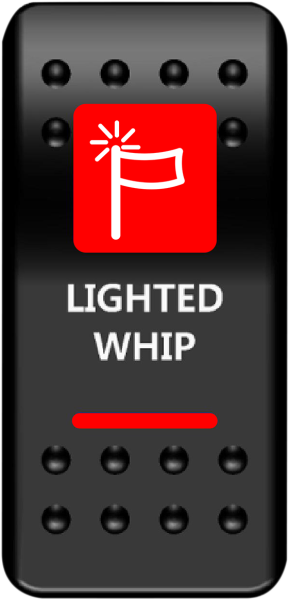 Rocker Switch Black, Red, White 