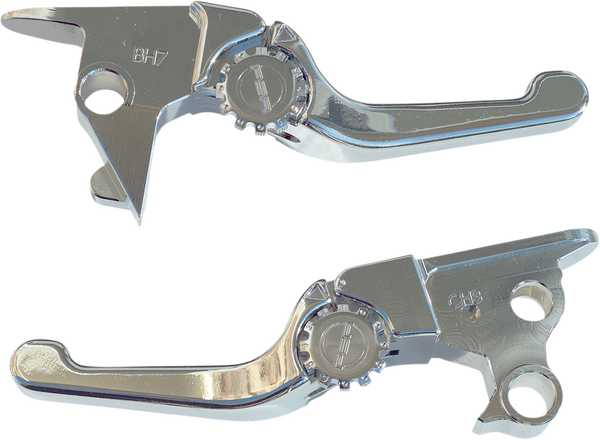 Anthem Shorty Lever Set Silver, 1, nordicamoto.ro