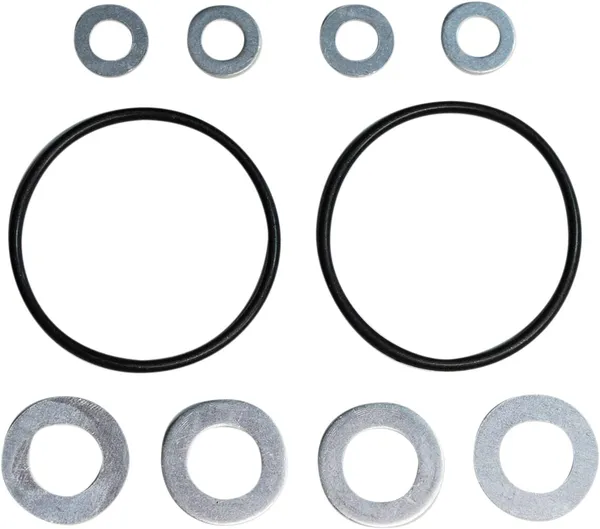 MOOSE RACING Oil Filter Hardware Kit Black, Silver 