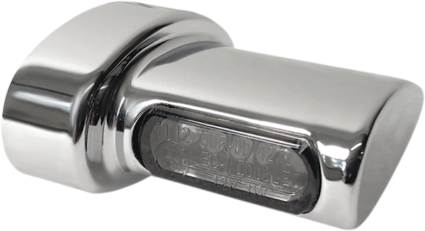 Winglets Micro Fender Flasher 3in1 Chrome, 2, nordicamoto.ro