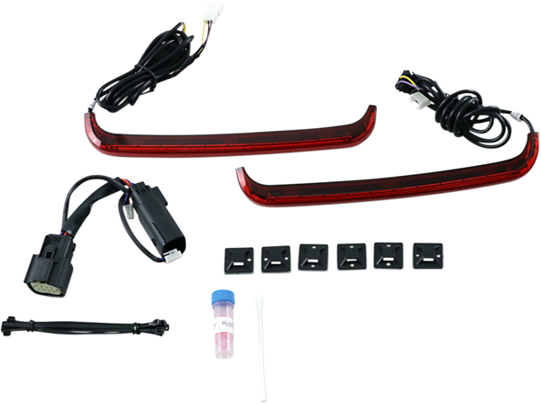 Led Low-profile Bagz Accent Lights Red, 1, nordicamoto.ro