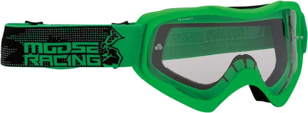 Ochelari Moose Racing Qualifier Agroid Black/Green-0