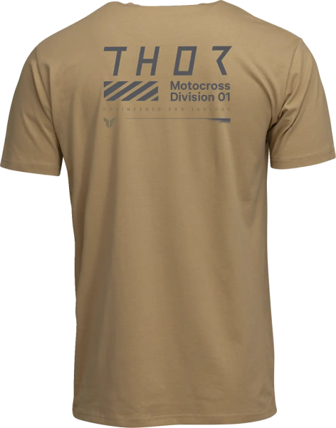 Stamp T-shirt Caramel -1