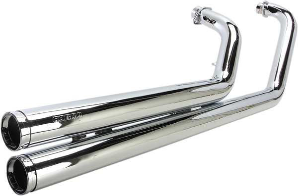 Speedster Short Exhaust System Chrome, 2, nordicamoto.ro