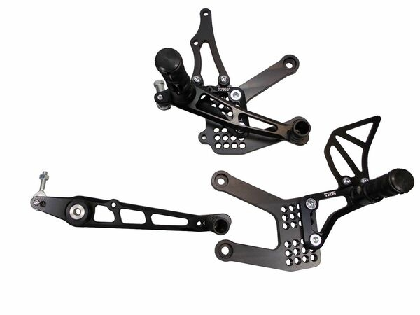 Rearset/footrest Black, Anodized, 1, nordicamoto.ro