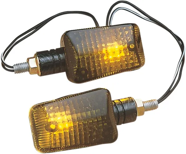 Universal Mini-stalk Marker Lights Carbon Fiber-0