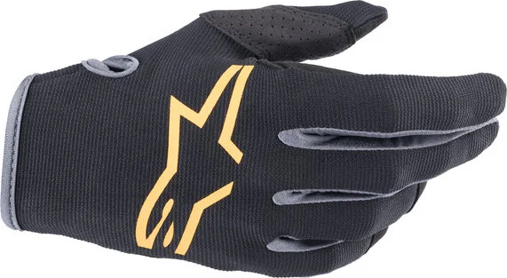 Manusi MTB Alpinestars Alps Black/Tangerine-1