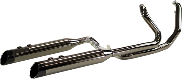 2-into-2 Dominator Exhaust System Black, 1, nordicamoto.ro