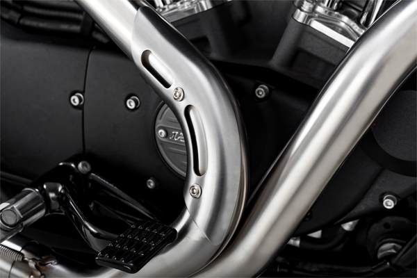 2-into-1 Upsweep Exhaust System Brushed, 1, nordicamoto.ro