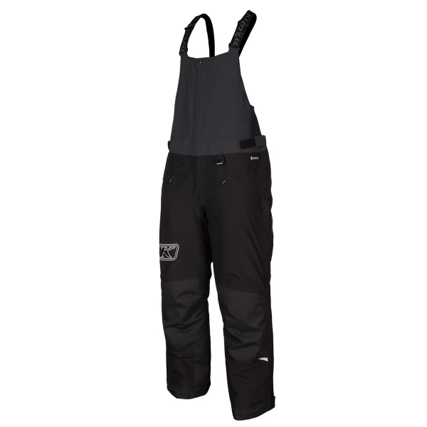 Pantaloni Snowmobil Klim Klimate Bib Insulated Black - Metallic Silver-5