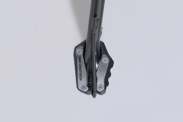 Sidestand Foot Extension Black, Silver -0