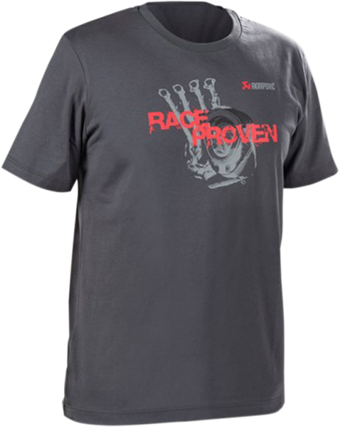 Race Proven T-shirt Black, Charcoal, Gray, Red