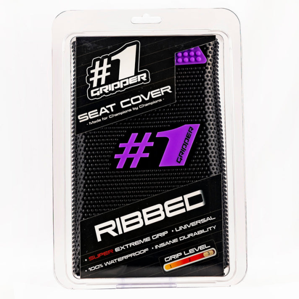 Husă Universală pentru Șa ONEGRIPPER RIBBED Negru/Mov – Enduro & Motocross, 2, nordicamoto.ro
