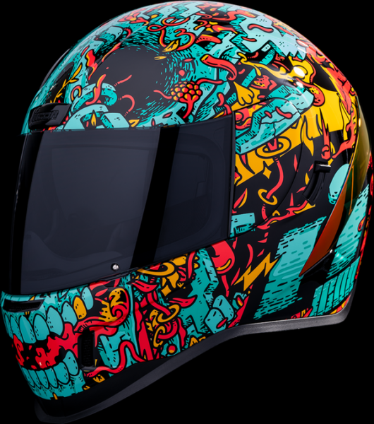 Casca Icon Airform Munchies Mips Green/Orange/Blue-5