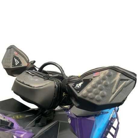 Skinz Grizzly CUB Gauntlets - Polaris Fit Black, 1, nordicamoto.ro