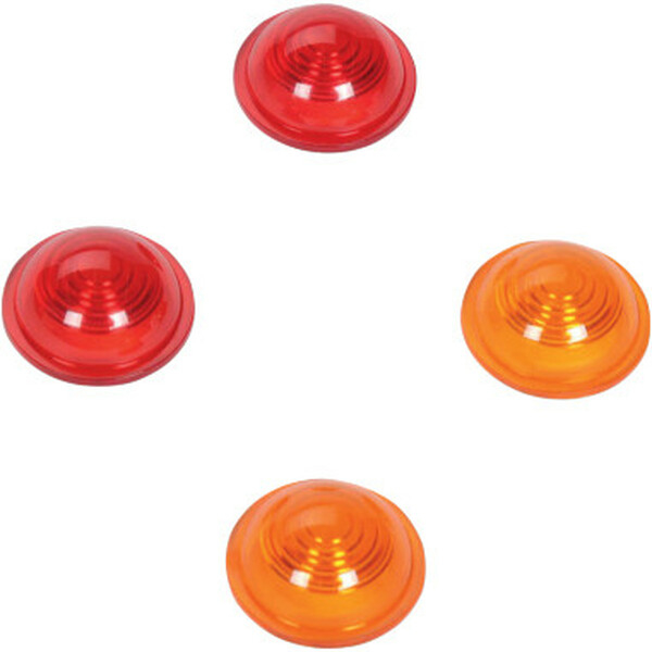Replacement Lenses Amber, Red, 1, nordicamoto.ro