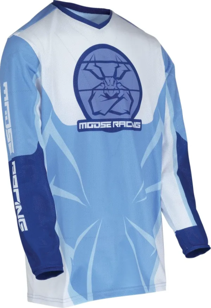 Tricou Copii MOOSE RACING Agroid Blue-3