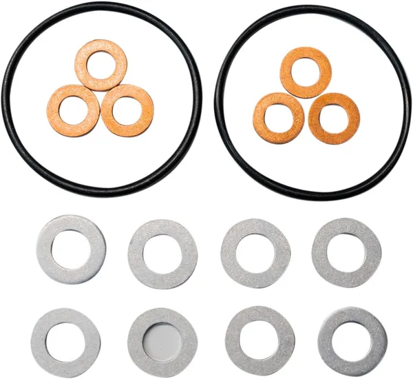 Set de accesorii pentru filtrul de ulei MOOSE RACING, negru, argintiu, 1, nordicamoto.ro
