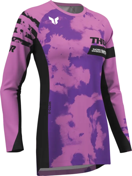 Womens Launchmode Bleach Jersey Purple, Black -1932b846f21f87d0c224c69786b54774.webp