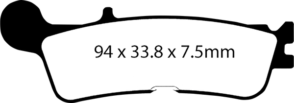 Plăcuțe de frână sinterizate (r)hh(r), 1, nordicamoto.ro
