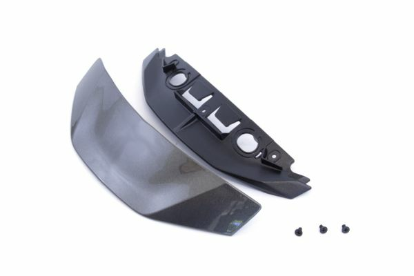 Accesoriu ventilație spate cască SHOEI NEO2 Gri inchis-8