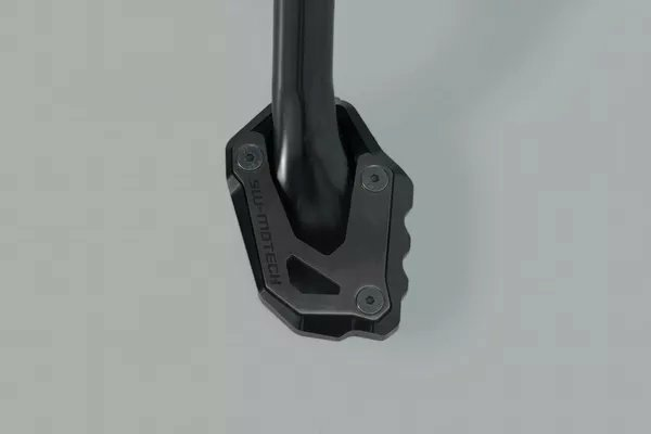 Sidestand Foot Extension Black, Silver -2