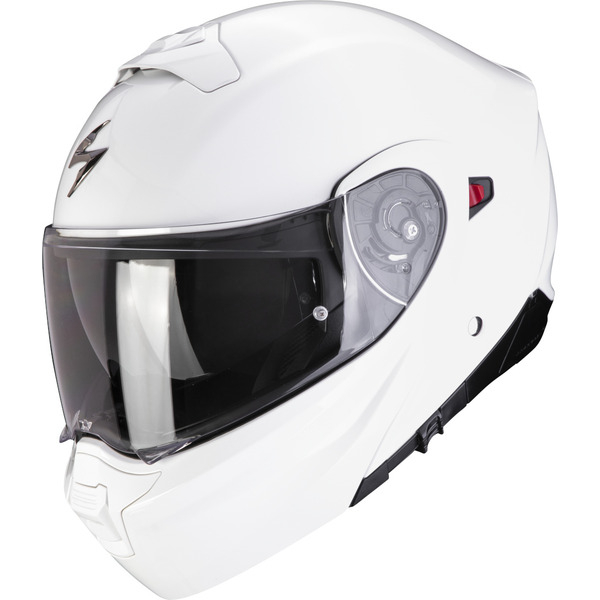 Casca Flip-Up Scorpion EXO 930 EVO Solid White-0