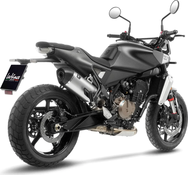 Tobă de eșapament LeoVince LV-14 Titanium Slip-On pentru Husqvarna Svartpilen 801, 6, nordicamoto.ro