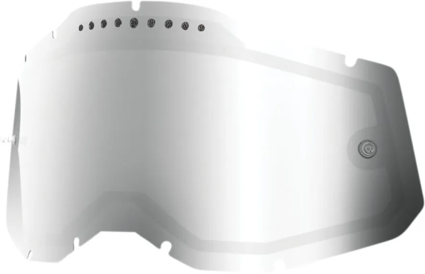 Lentila dubla ochelari 100% Accuri 2/Racecraft 2/Strata 2 Mirror Silver-0