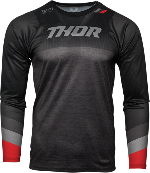 Tricou MTB Thor Assist Black/Gray/Red-196df09f1596a6fe2450710576b7ce05.webp