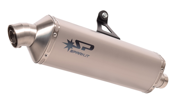 Dakar Slip-on Muffler Polished, 1, nordicamoto.ro