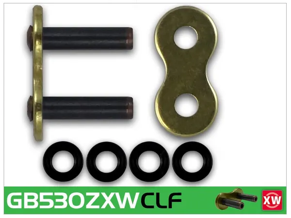 530 Zxw Drive Chain Connecting Link Gold