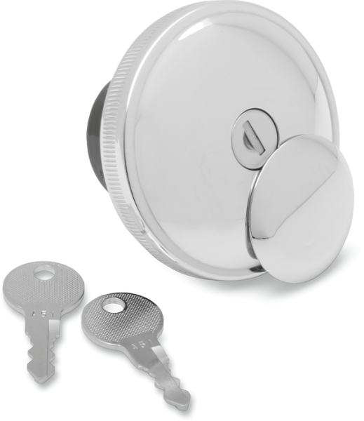 Screw-in Locking Gas Cap Black, 1, nordicamoto.ro