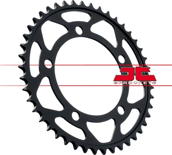 JT SPROCKETS Steel Rear Sprocket Black -1