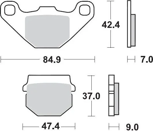 Racing Brake Pads Offroad