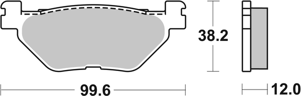 Ct Scooter Carbon Tech Organic Brake Pads, 1, nordicamoto.ro