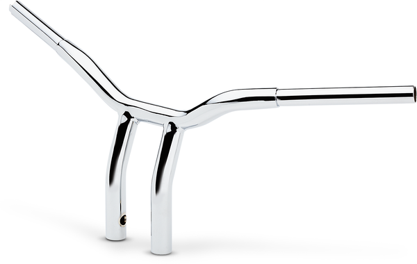 Kage Fighter Welded Bent-riser Handlebar Silver, 1, nordicamoto.ro
