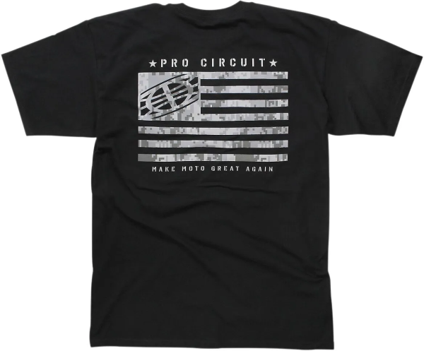 Flag T-shirt Black-0