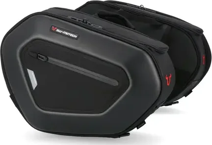 Pro Blaze H Saddlebag Set With Edge Protection Black -1
