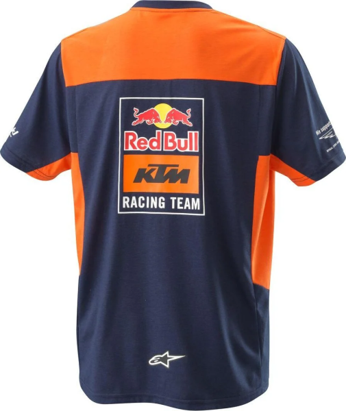 Tricou KTM Replica Team Dark Blue/Orange-0