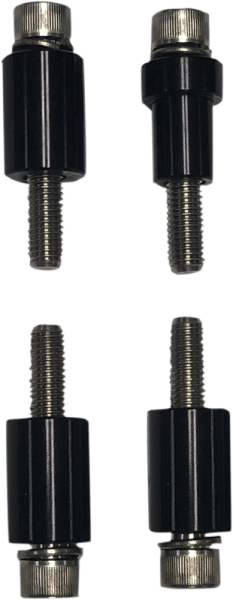 Driver Floorboard Extender Kit Black, 1, nordicamoto.ro