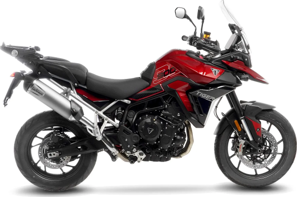 Tobă de eșapament LeoVince LV One Evo Slip-On pentru Triumph Tiger 900, 3, nordicamoto.ro