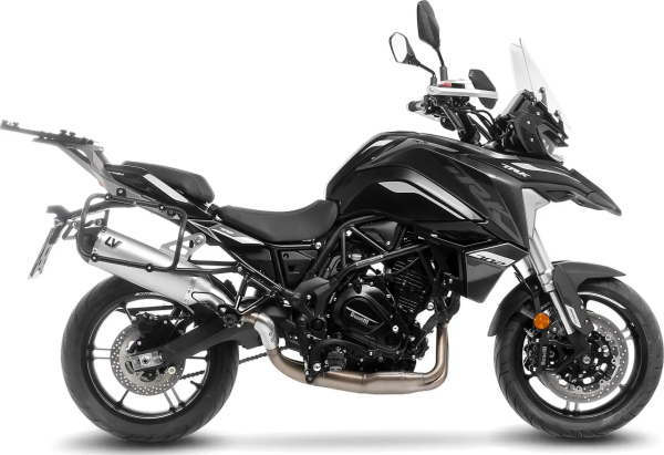 Tobă de eșapament LeoVince LV-14 Titanium Slip-On pentru Benelli TRK 702, 4, nordicamoto.ro